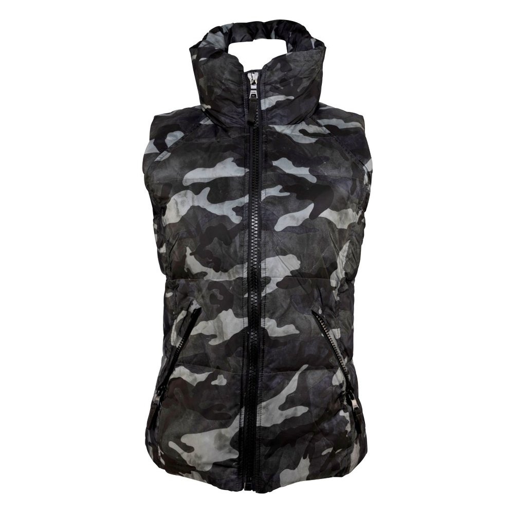 SAM Camo Down Puffer Freedom Vest Women's Size M